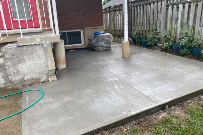 cement patioi